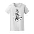 thumbnail image 1 of Love Is The Anchor, Love Quote T-Shirt Women -Image by Shutterstock, Female Medium, 1 of 2