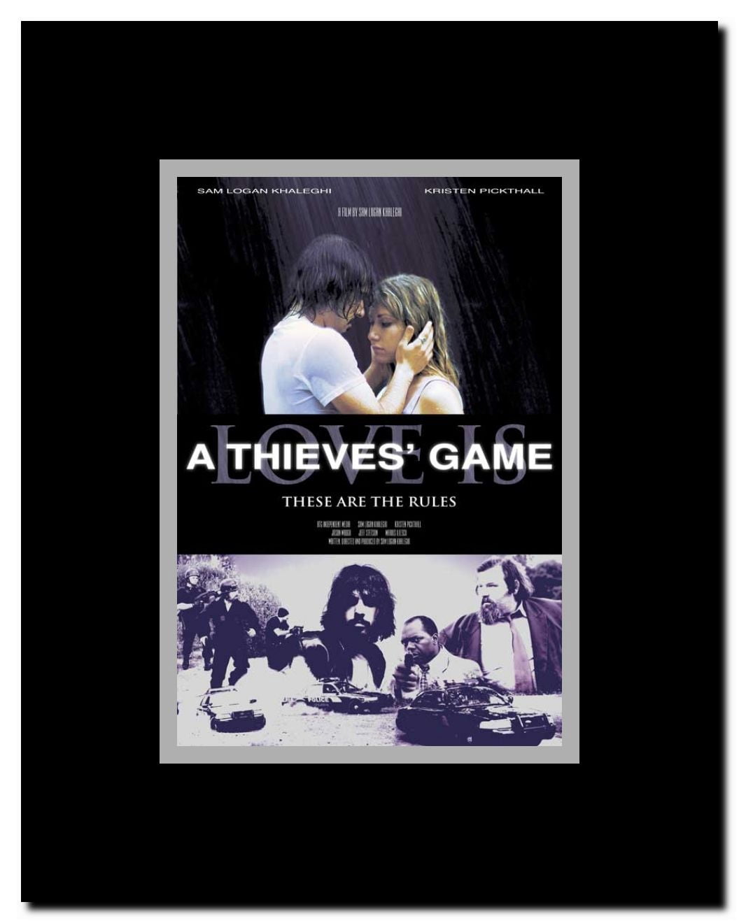 Love Is a Thieves' Game Framed Movie Poster