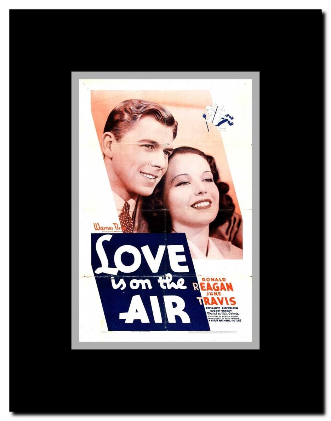 Love Is on the Air Framed Movie Poster