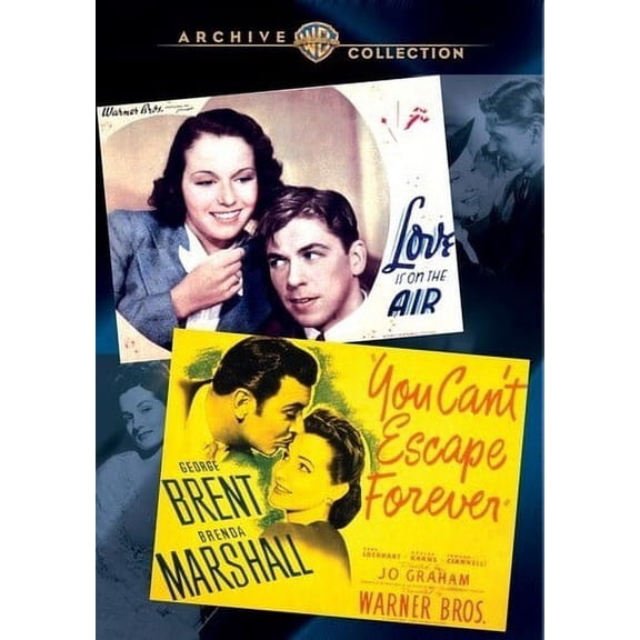 Love Is on the Air / You Can't Escape Forever (DVD), Warner Archives, Mystery & Suspense