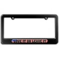 thumbnail image 1 of Love It Or Leave It - USA Country Flag License Plate Frame, 1 of 1