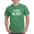thumbnail image 1 of Love It When My Wife... T-Shirt Men -Smartprints Designs, Male Medium, 1 of 4