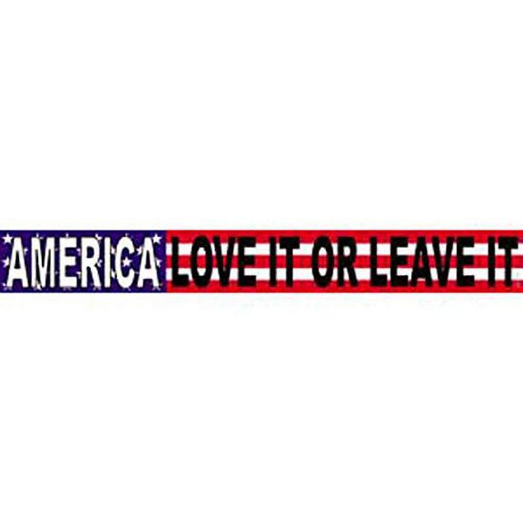 Love It or Leave It - American Pride - Die Cut Vinyl Sticker Decal