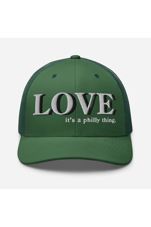 Love, It's a Philly Thing | Philadelphia Valentines Day themed Trucker Hat