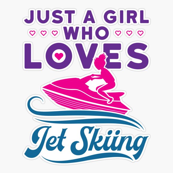 Love Jet ing Pwc Sports Vinyl Decal Sticker