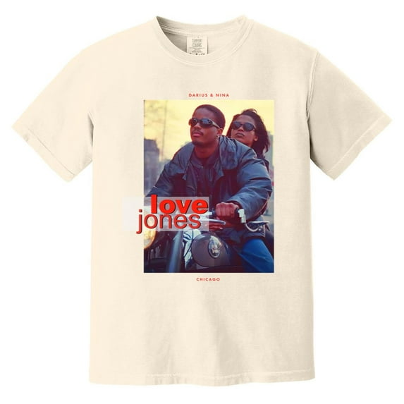 Love Jones 90s Romantic Movie Vintage Inspired Graphic Tee Comfort Color T-Shirt