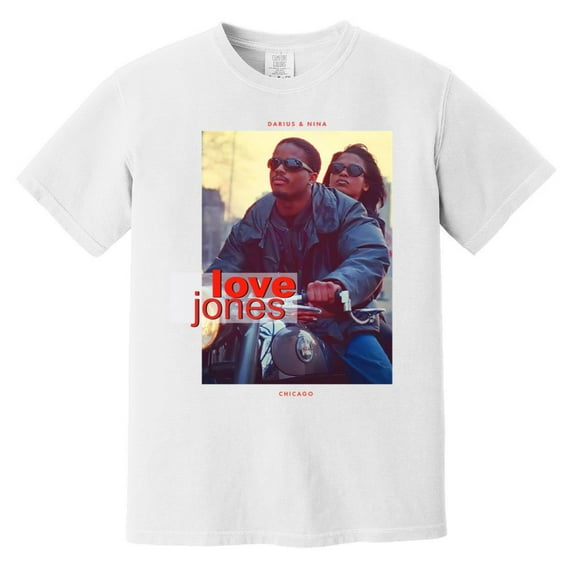 Love Jones 90s Romantic Movie Vintage Inspired Graphic Tee Comfort Color T-Shirt