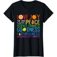 thumbnail image 1 of Love Joy The Fruit Of The Spirit Is Peace Patience Kindness T-Shirt, 1 of 3