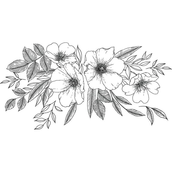 Love Karla Designs Wild Blossoms Wall Decals