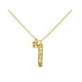 thumbnail image 1 of Love Kisses Gold Pendant Necklace in Sterling Silver, 1 of 1