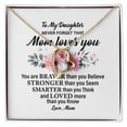 thumbnail image 1 of Love Knot, to My Granddaughter Gift From Grandmother, Grandma and Granddaughter Necklace, Granddaughter Christmas Gift - Forever Love Necklace - White Gold or Yellow Gold - Gift Box, 1 of 5