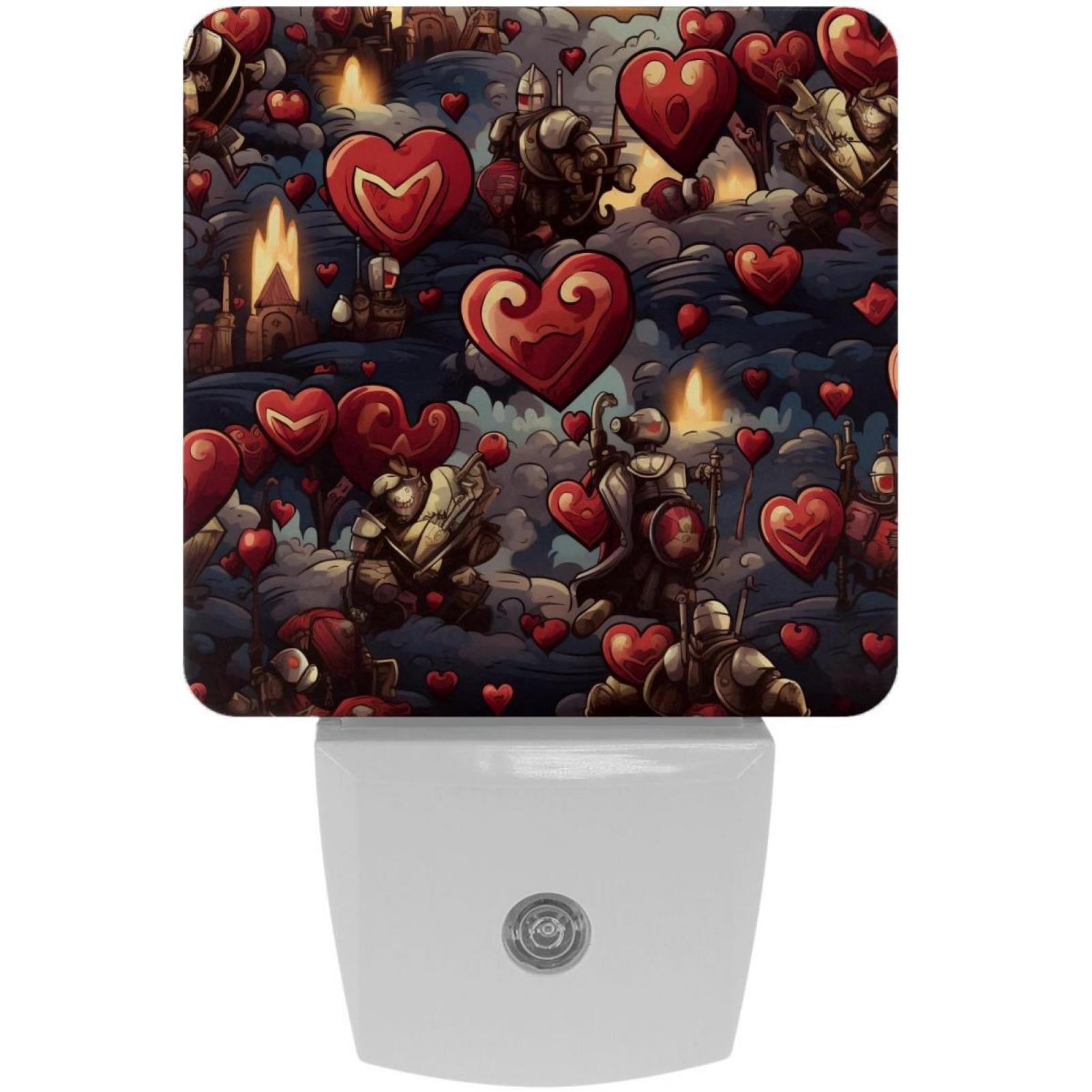 Love LED Square Night Lights Energy Efficient & Elegant Decorative