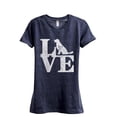 thumbnail image 1 of Love Labrador Women's Fashion Relaxed T-Shirt Tee Heather Navy X-Large, 1 of 3