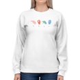 thumbnail image 1 of Love Languages I Sweatshirt Women -Emma Scarvey Designs, Female x-Large, 1 of 4