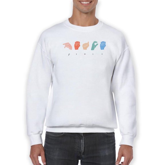 Love Languages Iv Sweatshirt Men -Emma Scarvey Designs, Male Medium