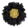 thumbnail image 1 of Love, Laugh, Craft 24" Dia. Burlap Flower Wreath Project Kit, Precut, Adult, Multi-Color, Weaving, 1 of 7