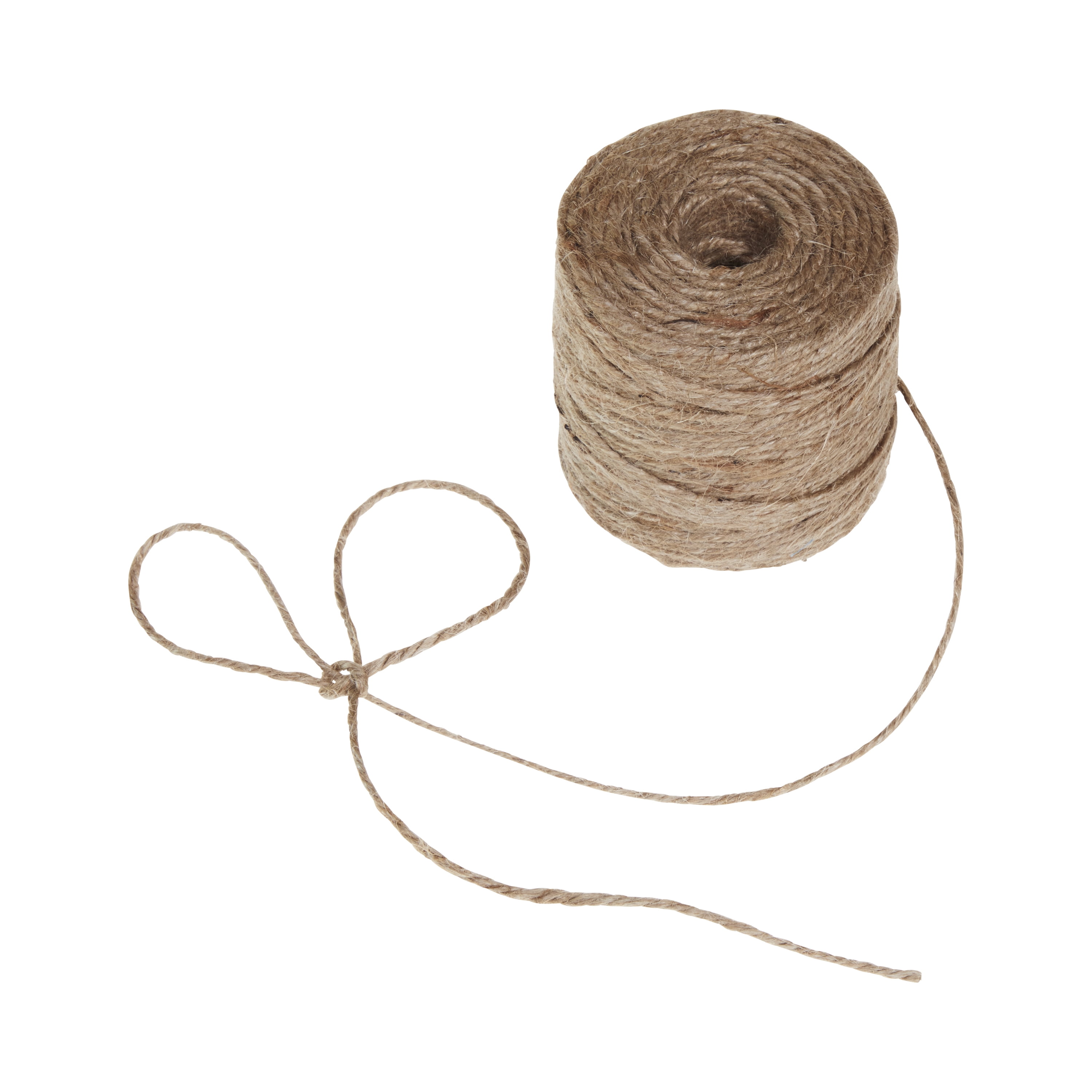 Love, Laugh, Craft 3-Ply Flexible Jute Cord Twine, 100-Yds, Natural