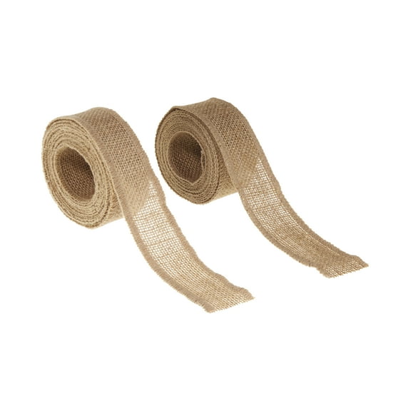 Love, Laugh, Craft Burlap Ribbon Set, 1.5"W x 3-Yds, Multi-Color