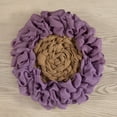thumbnail image 1 of Love, Laugh, Craft DIY Easter Burlap Flower Wreath Craft Kit, Lavender, 1 of 7