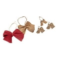 thumbnail image 1 of Love, Laugh, Craft Holiday Burlap Bows Craft Bow Sets Kit, 100 Bows, Precut Ribbon, Multi-Color, 1 of 19
