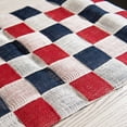 thumbnail image 1 of Love, Laugh, Craft Patriotic Burlap Table Runner Project Kit, Precut, Adult, Multi-Color, 1 of 11