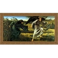 thumbnail image 1 of Love Leading The Pilgrim 40x22 Large Gold Ornate Wood Framed Canvas Art by Edward Burne-Jones, 1 of 2