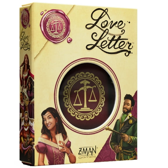 Love Letter Classic Eco Box Family Card Game for Ages 10+, from Asmodee