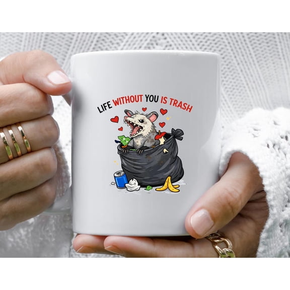 Love Letter Fox VaL1entine Mug KawaI1I Coffee Cup Gift