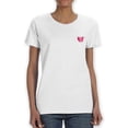 thumbnail image 1 of Love Lettering T-Shirt Women -Image by Shutterstock, Female Medium, 1 of 4