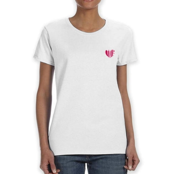 Love Lettering T-Shirt Women -Image by Shutterstock, Female x-Large
