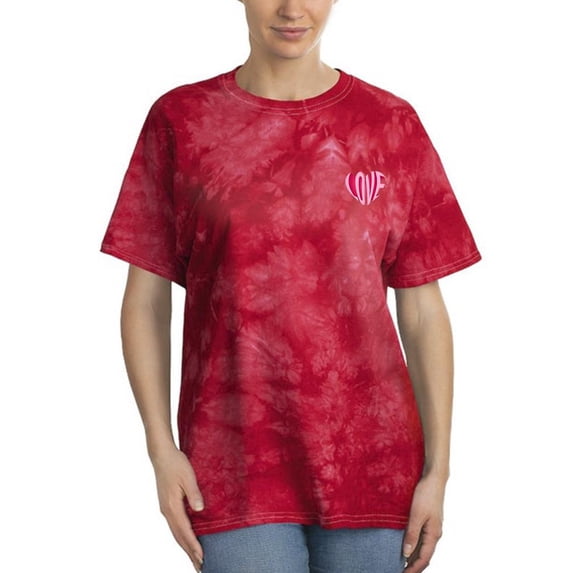 Love Lettering Tie Dye Crystal Women -Image by Shutterstock, Female Large