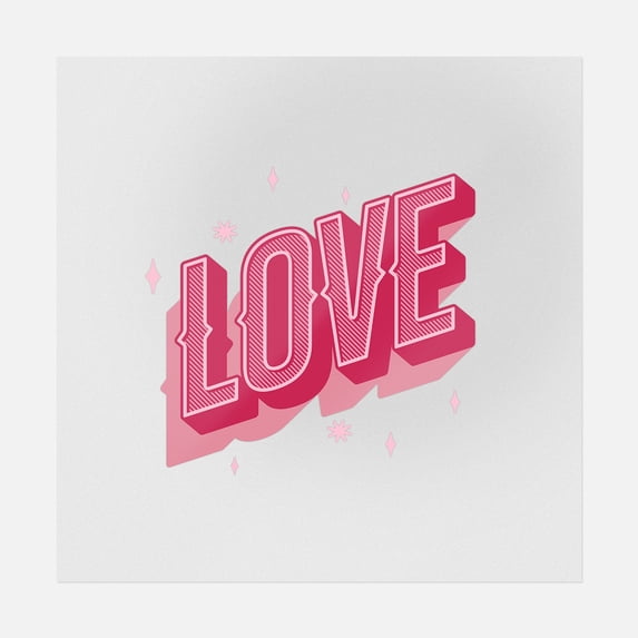 Love Lettering Transfer