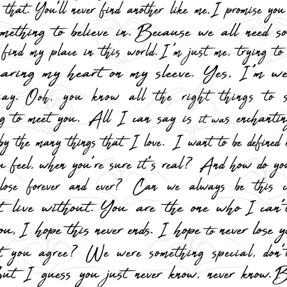 Love Letters Peel & Stick Wallpaper