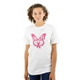 thumbnail image 1 of Love Life Butterfly Breast Cancer Women's Plus Size Graphic Tee Brisco Brands 2X, 1 of 5