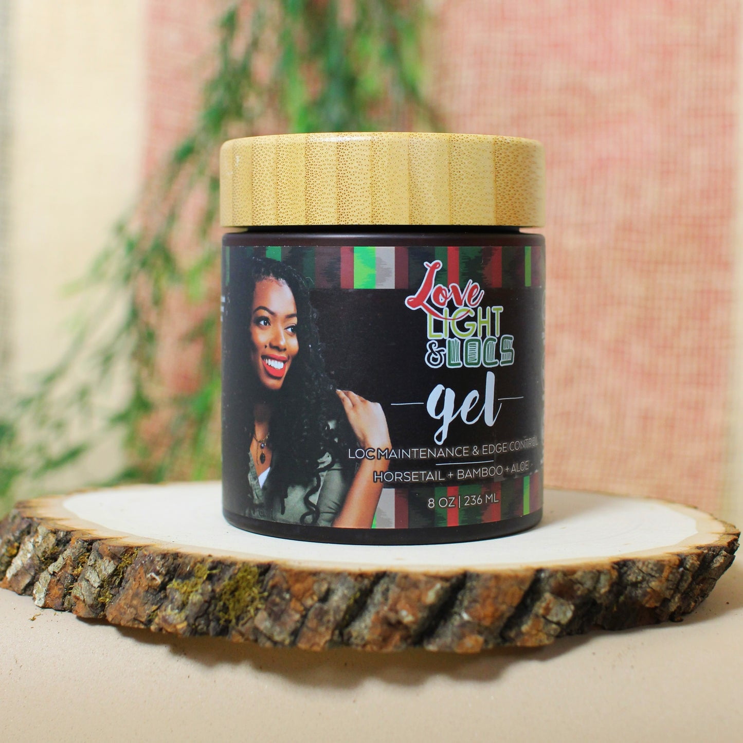 Love, Light & Locs Gel for Retwist Edge Control Frizz Braids Sleek