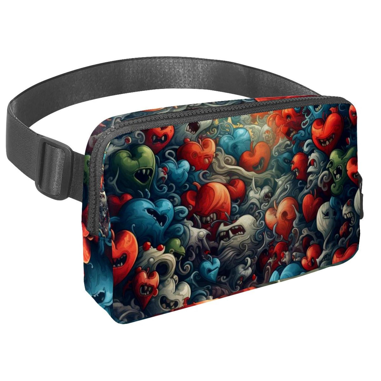 Love Lightweight Adjustable Fanny Packs with Extension Strap - Unisex Waist Bags Running Belt