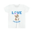 thumbnail image 1 of Love Like He Did Unisex Short Sleeve Tee, 1 of 2