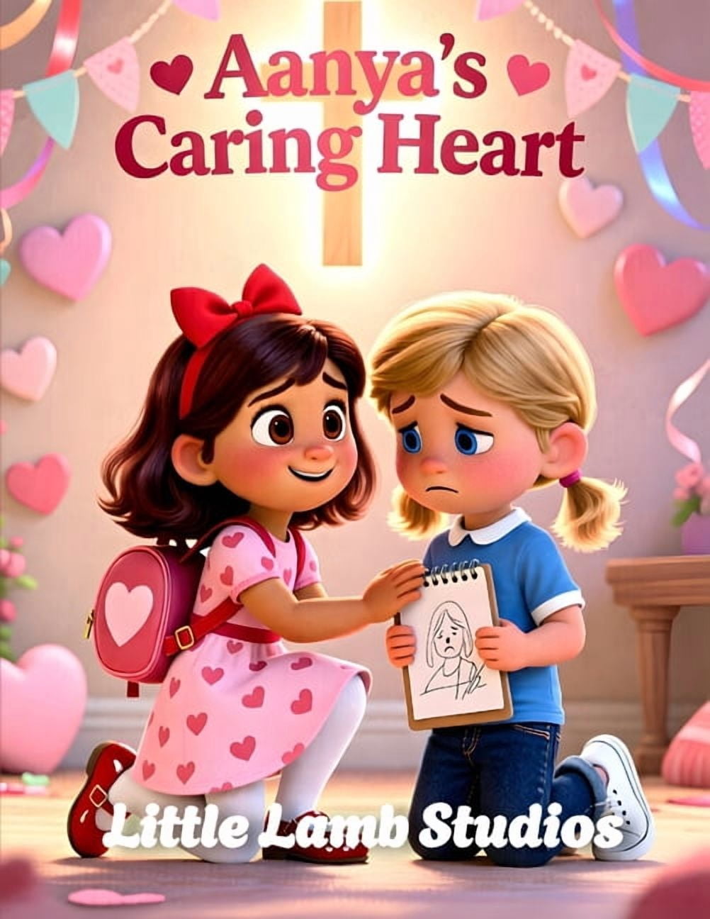 Love Like Jesus: Christian Valentine Sto Aanya's Caring Heart: A Christian Rhyming Valentine's Day Story About Finding Joy Through Faith for Children Ages 3-8, Book 1, (Paperback)