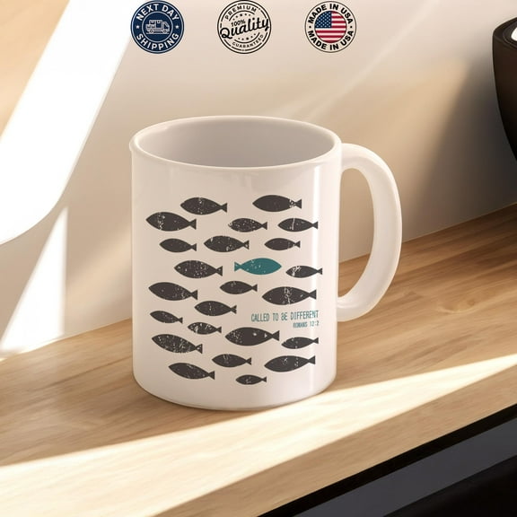 Love Like Jesus Mug: Faith Quote Coffee Cup, Christian Inspiration Gift