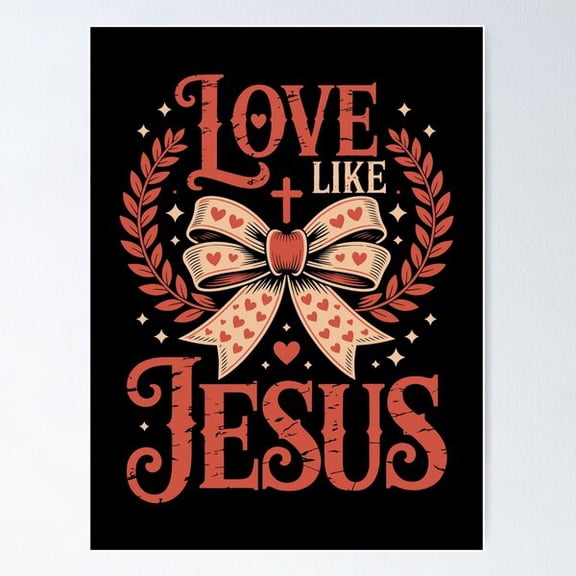 Love Like Jesus Poster, Poster Only
