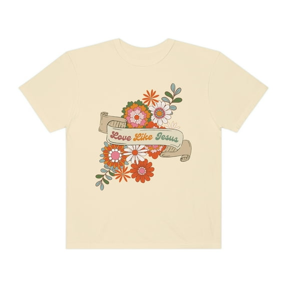 Love Like Jesus Wildflower Shirt Jesus Loves You Christian Shirt