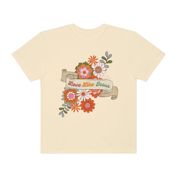 Love Like Jesus Wildflower Shirt Jesus Loves You Christian Shirt