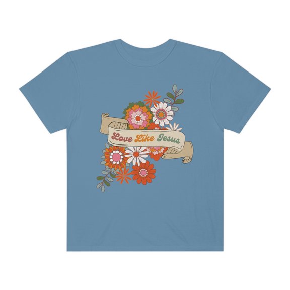 Love Like Jesus Wildflower Shirt Jesus Loves You Christian Shirt