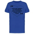 thumbnail image 1 of Love Like Theres No Tomorrow Tee Men's -Image by Shutterstock, 1 of 2
