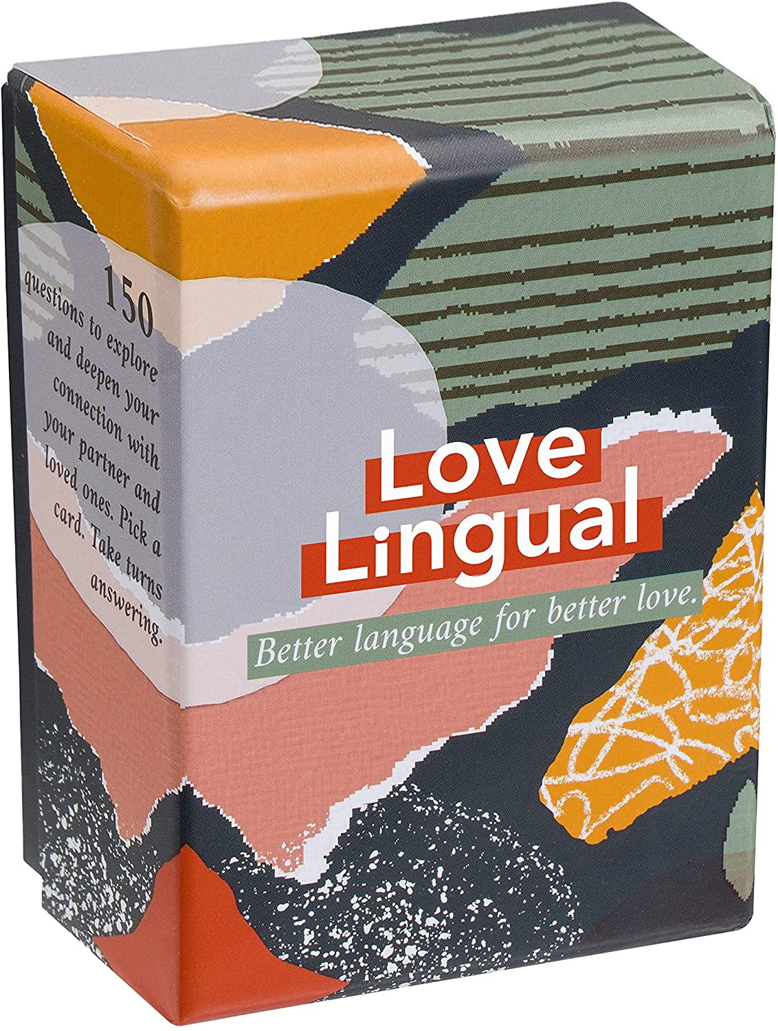 Love Lingual: Card Game - 150 Conversation Starter Questions for Couples - Date Night & Relationship