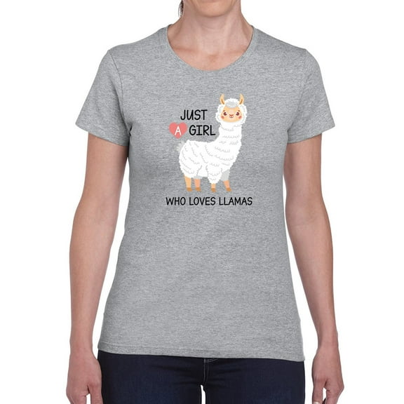 Love Llamas T-Shirt Women -GoatDeals Designs, Female Medium