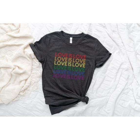 Love is Love T-Shirt, Womens Love is Love Shirt, Pride Shirt, Mens Love is Love Shirt, Kindness Shirts, LGBTQ Support Tees, Gay Pride Shirt 1390954135
