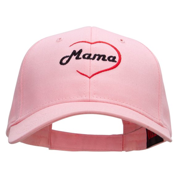 Love Mama Embroidered Low Profile Cap - Pink OSFM