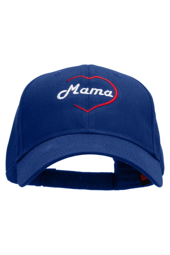 Love Mama Embroidered Low Profile Cap - Royal OSFM