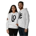 thumbnail image 1 of Love Matching Set Engagement Photos Hoodie Sweatshirt Women Men Brisco Brands M, 1 of 7
